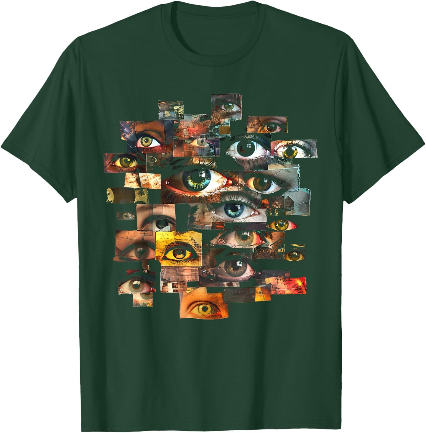 Eyes Eyeballs Weird Goth Grunge Alt Odd Strange Aesthetic T-Shirt - T-Shirt | Forest