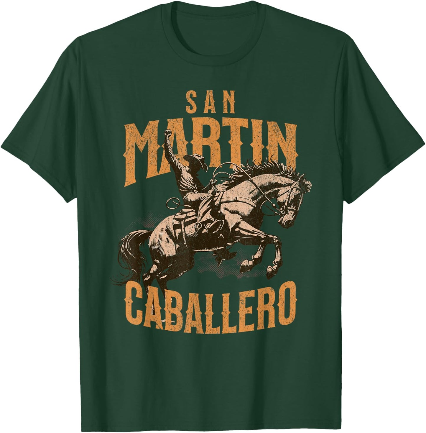 San Martin Caballero St Martin of Tours Catholic Saint Horse T-Shirt - T-Shirt | Forest