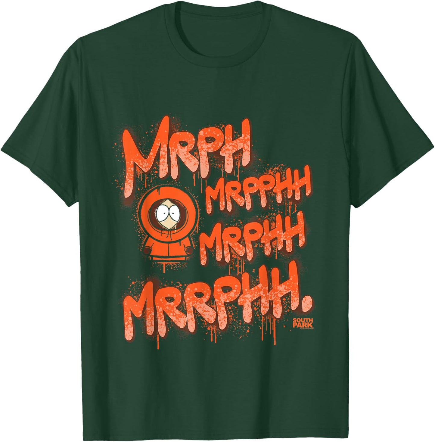 South Park Kenny Mrph, Mrpphh Graffiti T-Shirt - T-Shirt | Forest