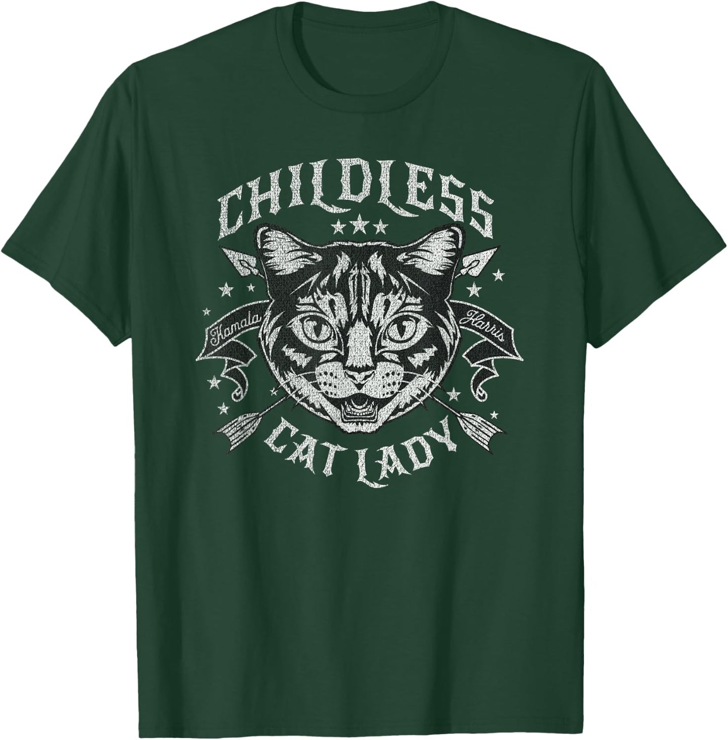 Childless Cat Lady T-Shirt - T-Shirt | Forest