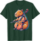 Cute Capybara Playing Cello Capybaras Musician Music T-Shirt - T-Shirt | Forest