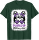 Purple Up For Military Kids - Month Military Child Messy Bun T-Shirt - T-Shirt | Forest