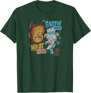 The Year Without A Santa Claus - Snow and Heat Miser T-Shirt - T-Shirt | Forest