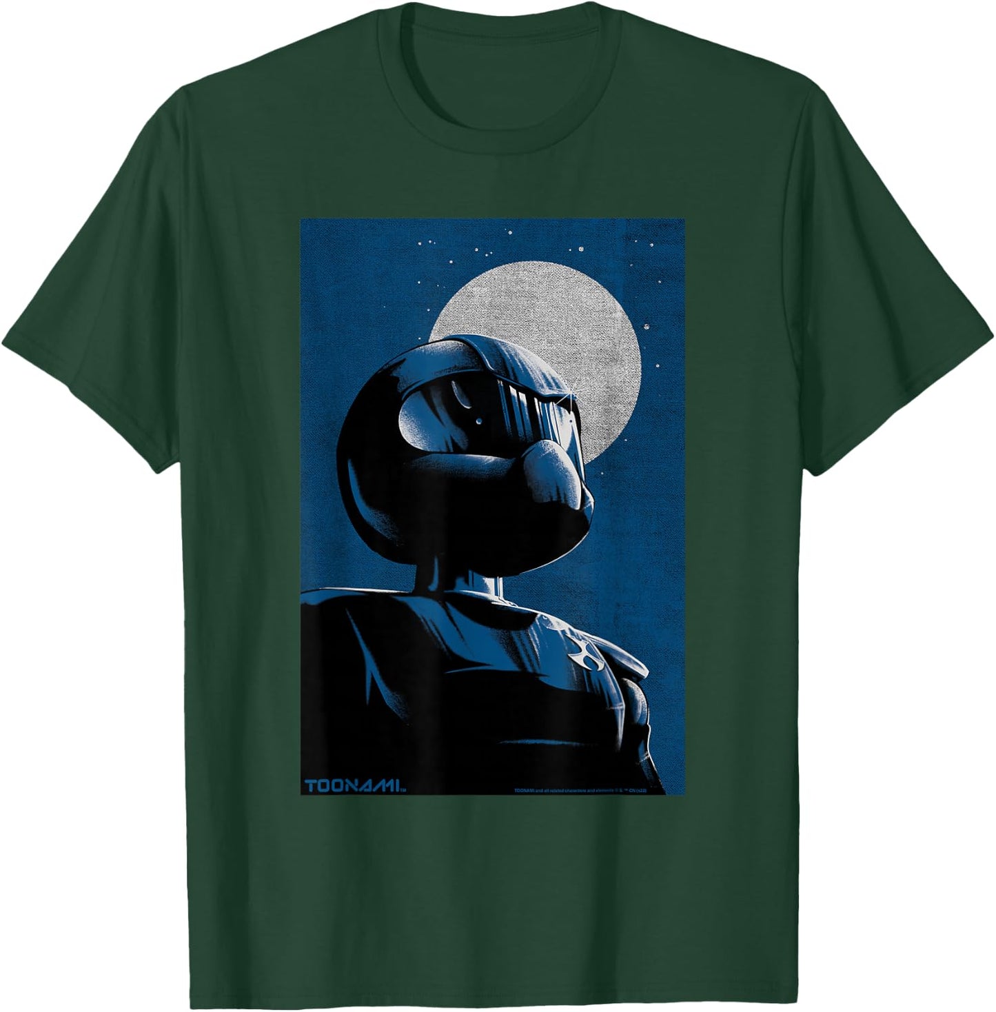 Toonami T.O.M. Moon T-Shirt - T-Shirt | Forest