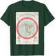 Gleason's new standard map of the world globe T-Shirt - T-Shirt | Forest