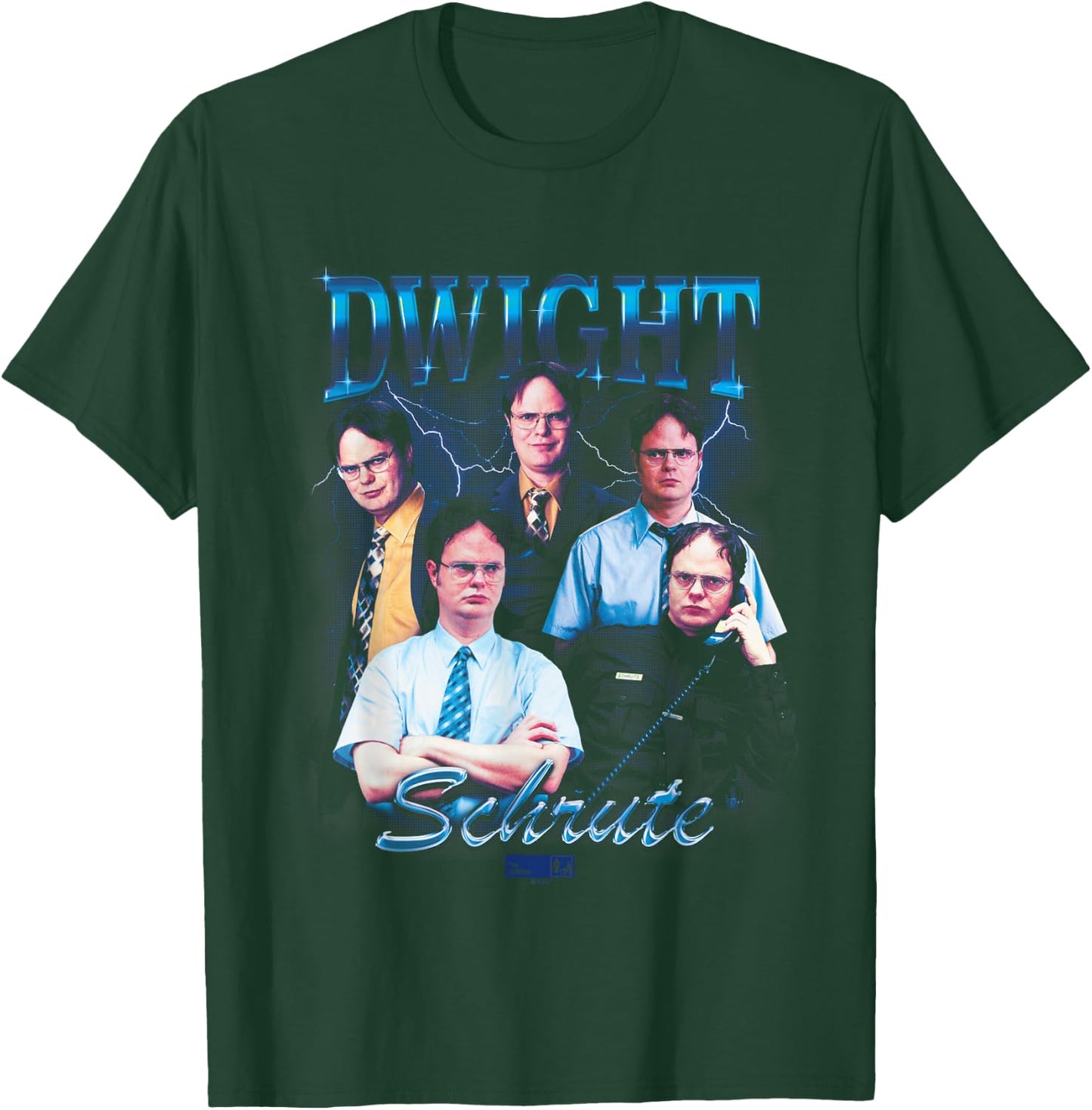 NBC The Office Dwight Schrute Heartthrob - Officially Licensed , Small, Black T-Shirt - T-Shirt | Forest