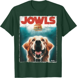 Light Golden Retriever Jowls Top, Paws Cream Lab Dog Mom Dad T-Shirt - T-Shirt | Forest