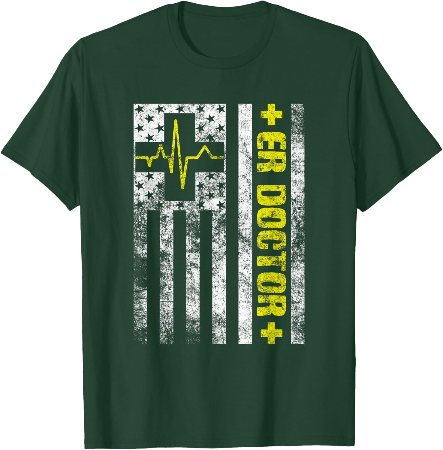 Emergency Department Emergency Medicine Physician ER Doctor T-Shirt - T-Shirt | Forest