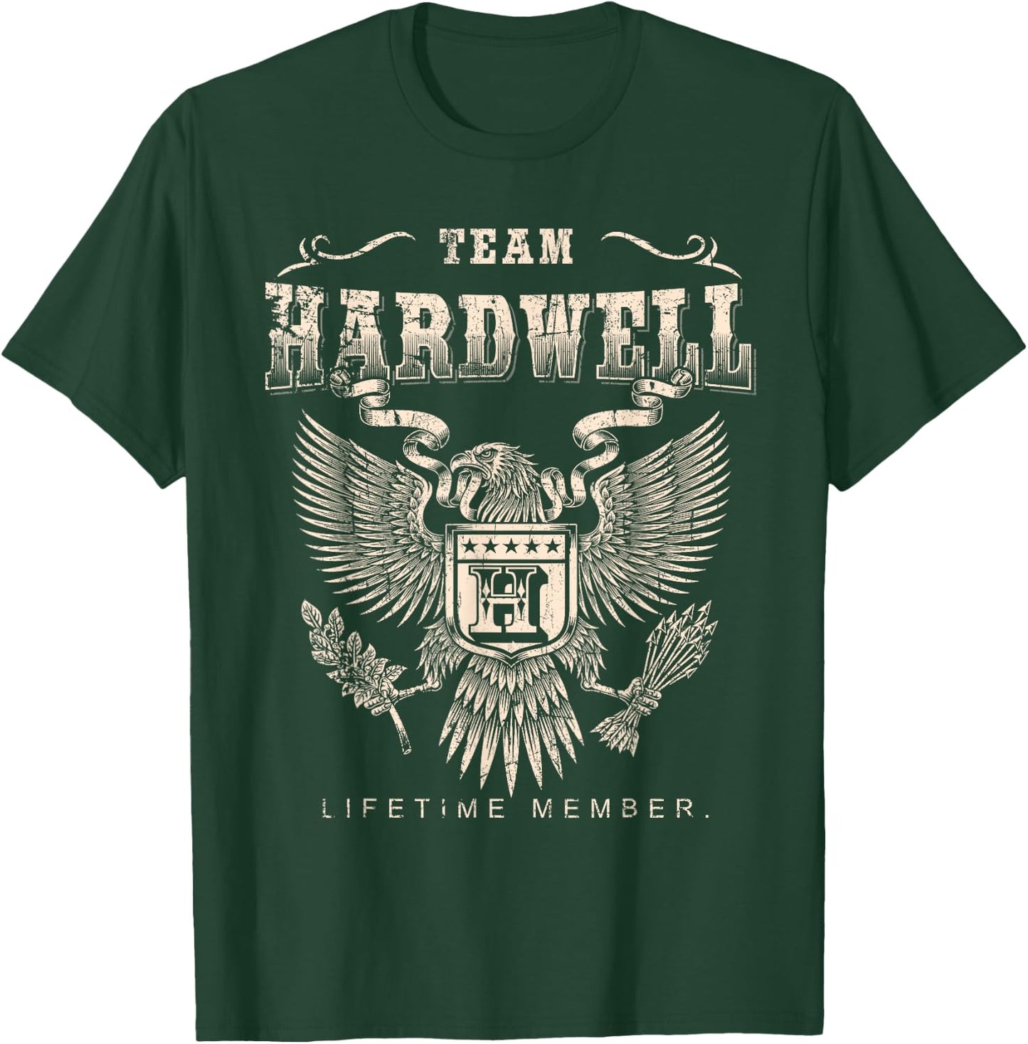 Team Hardwell Lifetime Member - Hardwell Name T-Shirt - T-Shirt | Forest