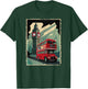 Vintage Travel Posters London Double-Decker Bus T-Shirt - T-Shirt | Forest