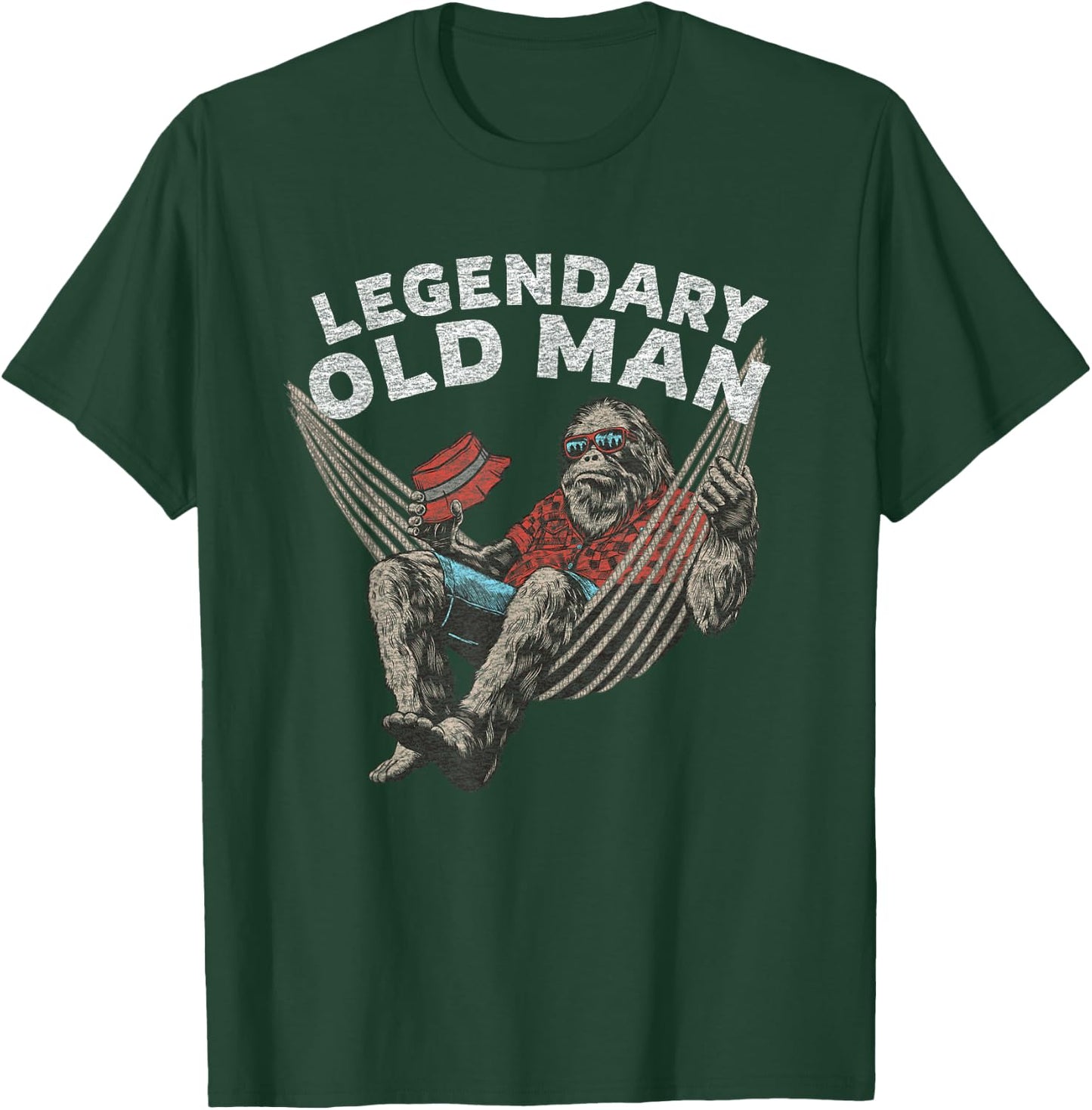 Funny Old Man Guy Legendary Saying T-Shirt - T-Shirt | Forest
