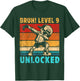9 Year Old Birthday Dabbing Boy Bruh 9th Level Unlocked T-Shirt - T-Shirt | Forest