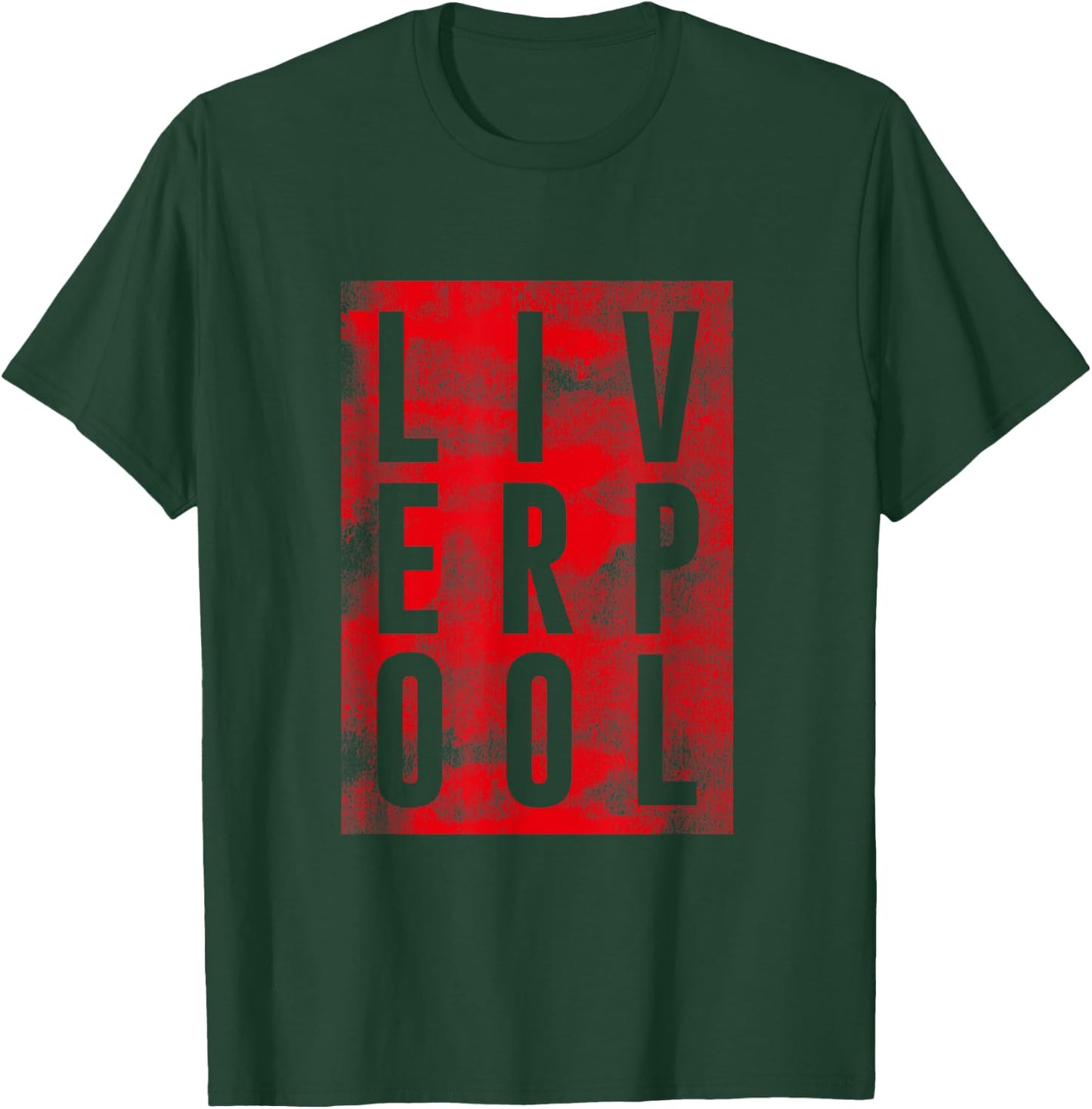 Liverpool City Tourist Souvenir Gift UK England Men Women T-Shirt - T-Shirt | Forest