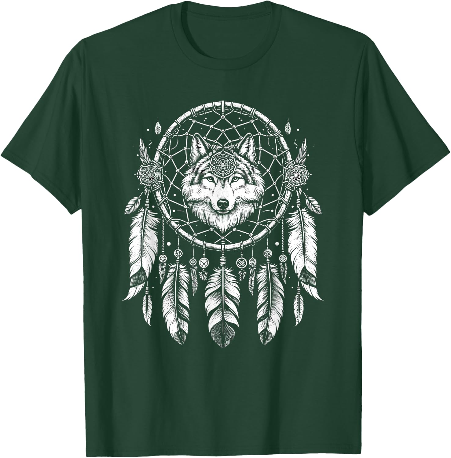 Dream Catcher Bohemian Spiritual Dreamcatcher T-Shirt - T-Shirt | Forest