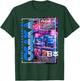 Osaka City 80s Synthwave Streetfood Japan Osaka T-Shirt - T-Shirt | Forest