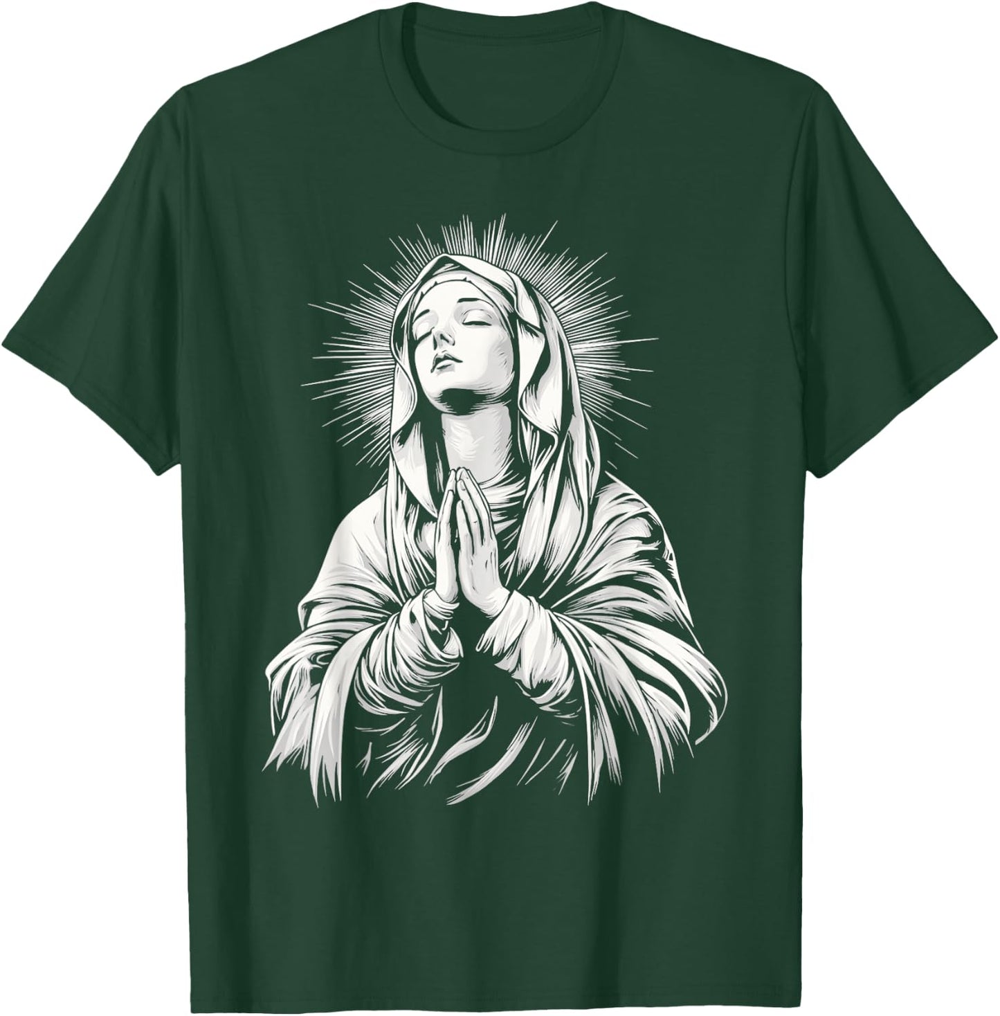 The Blessed Virgin Mary T-Shirt - T-Shirt | Forest