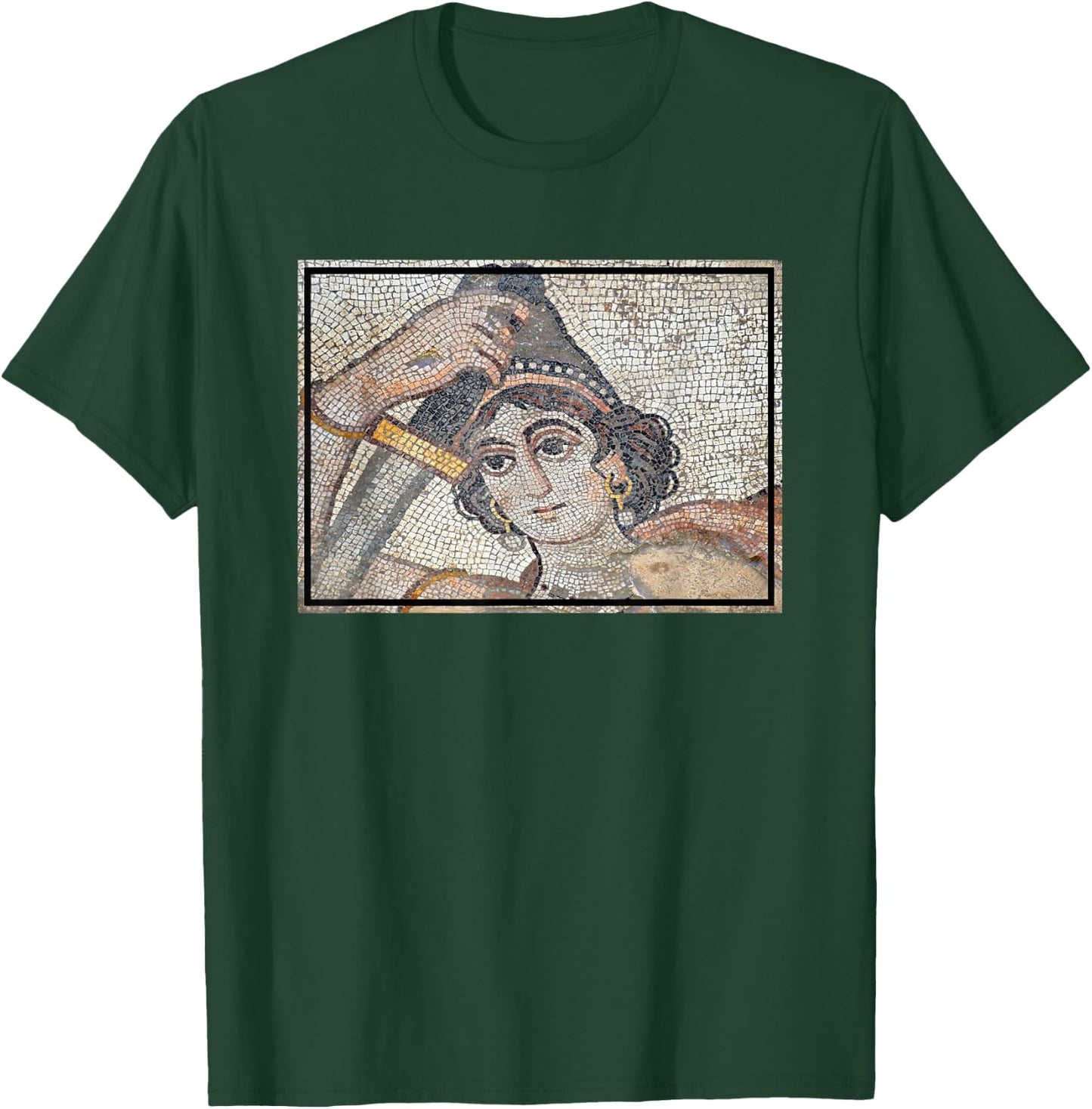 Hippolyta Mosaic T-Shirt - T-Shirt | Forest