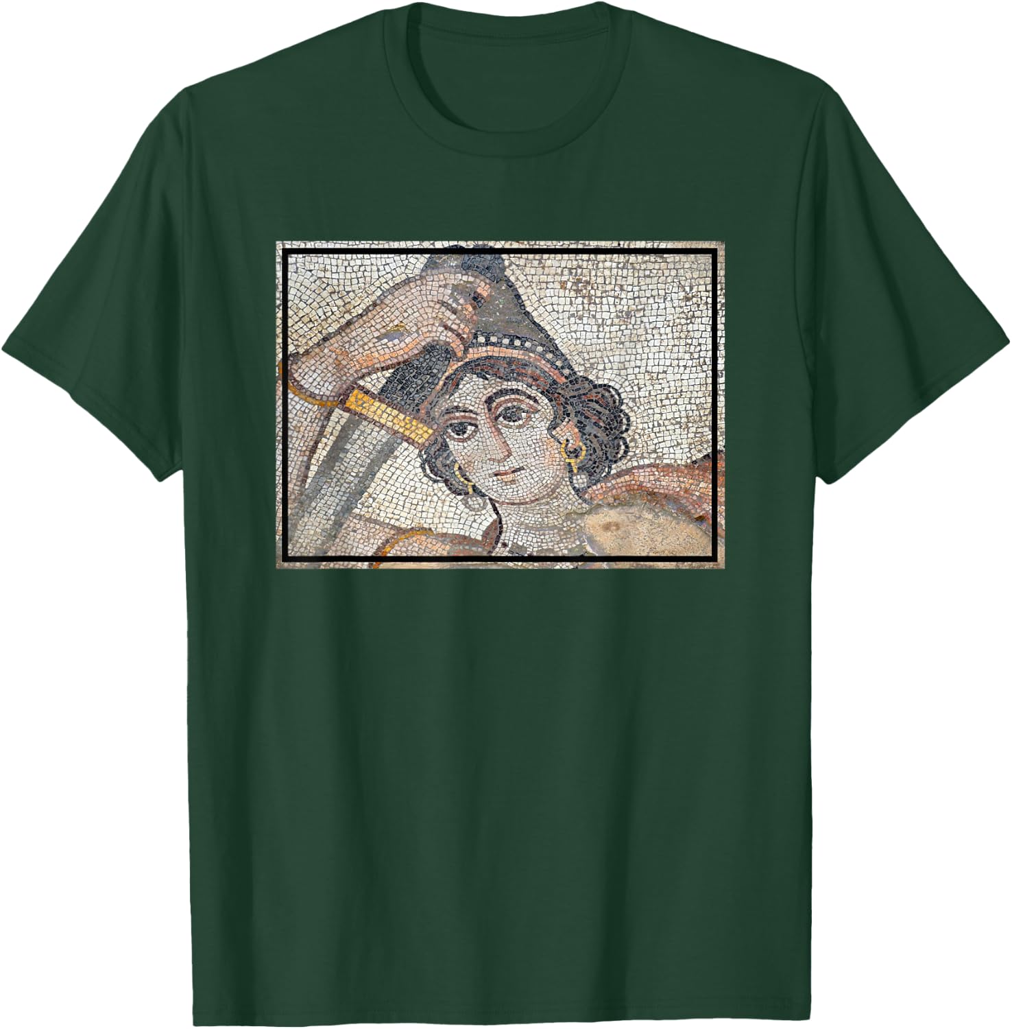 Hippolyta Mosaic T-Shirt - T-Shirt | Forest