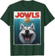 Funny Siberian Husky Jowls, Sled Dog Mom Top Alaskan Dog Dad T-Shirt - T-Shirt | Forest