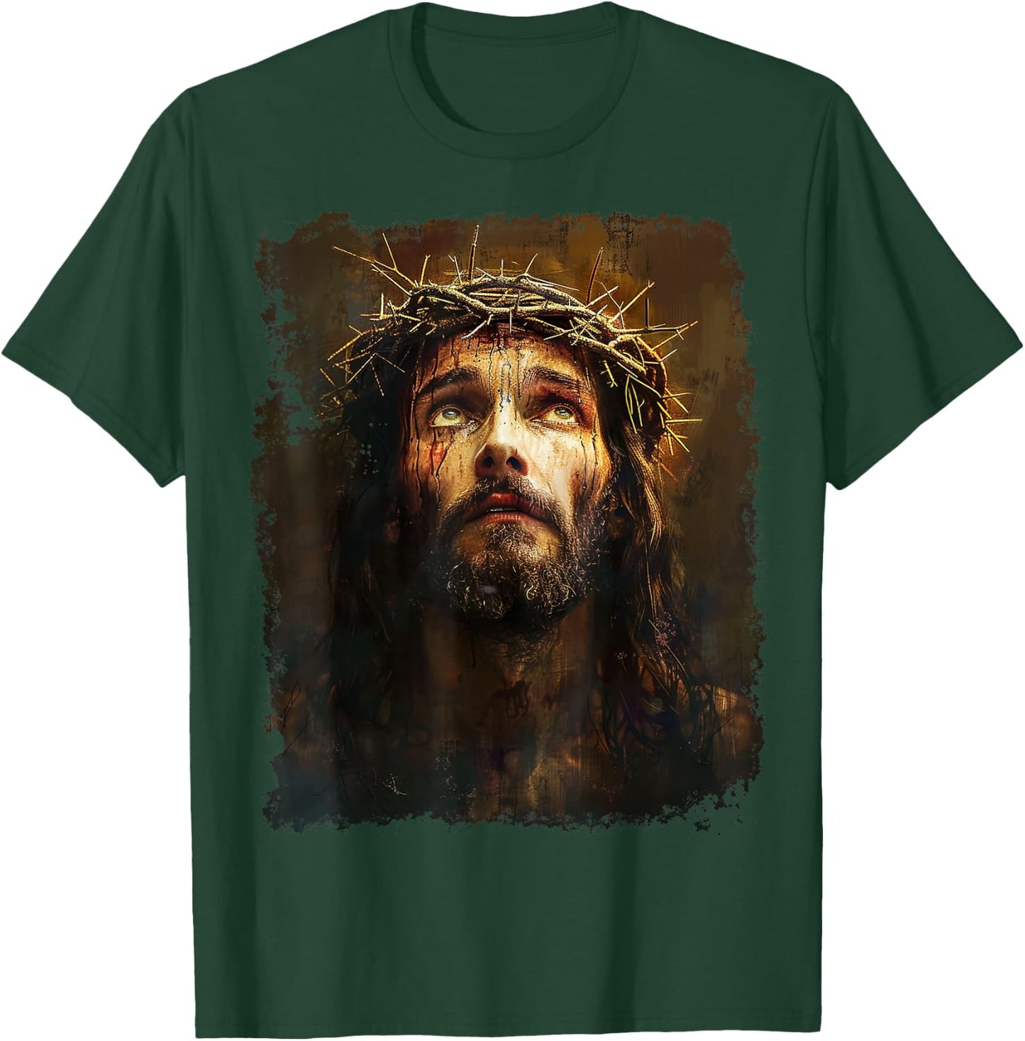 Lord Jesus Christ T-Shirt - T-Shirt | Forest