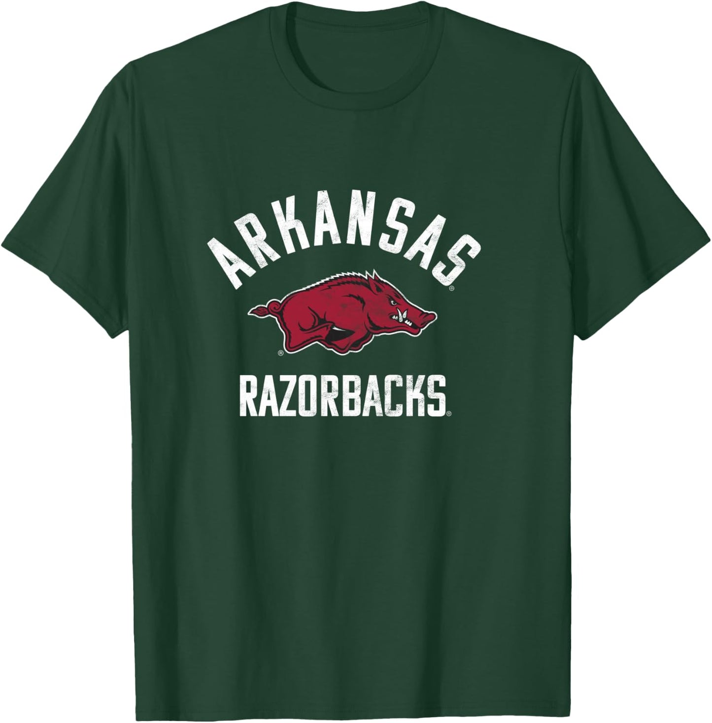 University of Arkansas Razorbacks Large T-Shirt - T-Shirt | Forest
