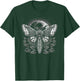 Moth Moon Night Sky Folkloric Wiccan Nature Goth Version 2 T-Shirt - T-Shirt | Forest