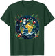 Christmas Around the World Festive Globe Design T-Shirt - T-Shirt | Forest