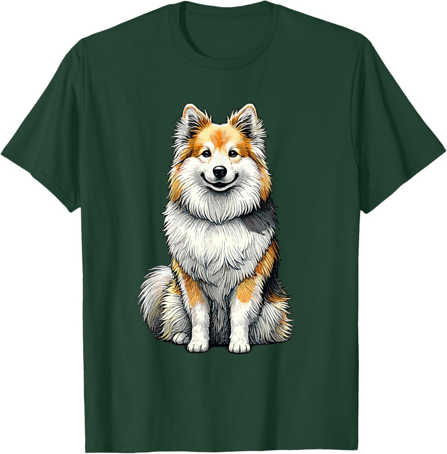 Icelandic Sheepdog T-Shirt - T-Shirt | Forest