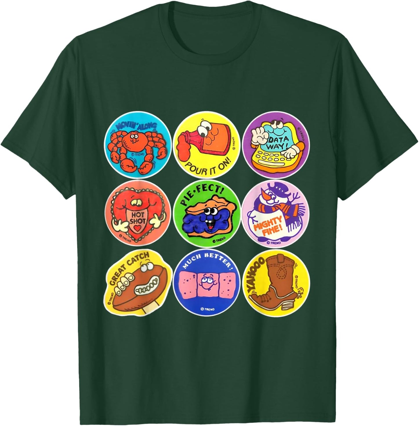 Scratch And Sniff Sticker Ice Cream, Scooper Dooper! Vintage T-Shirt - T-Shirt | Forest