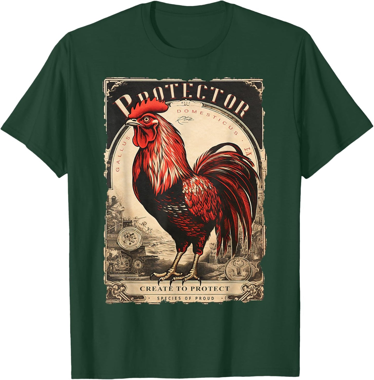 Aesthetic Clothes Retro Vintage Streetwear Fashion Women Men T-Shirt - T-Shirt | Forest