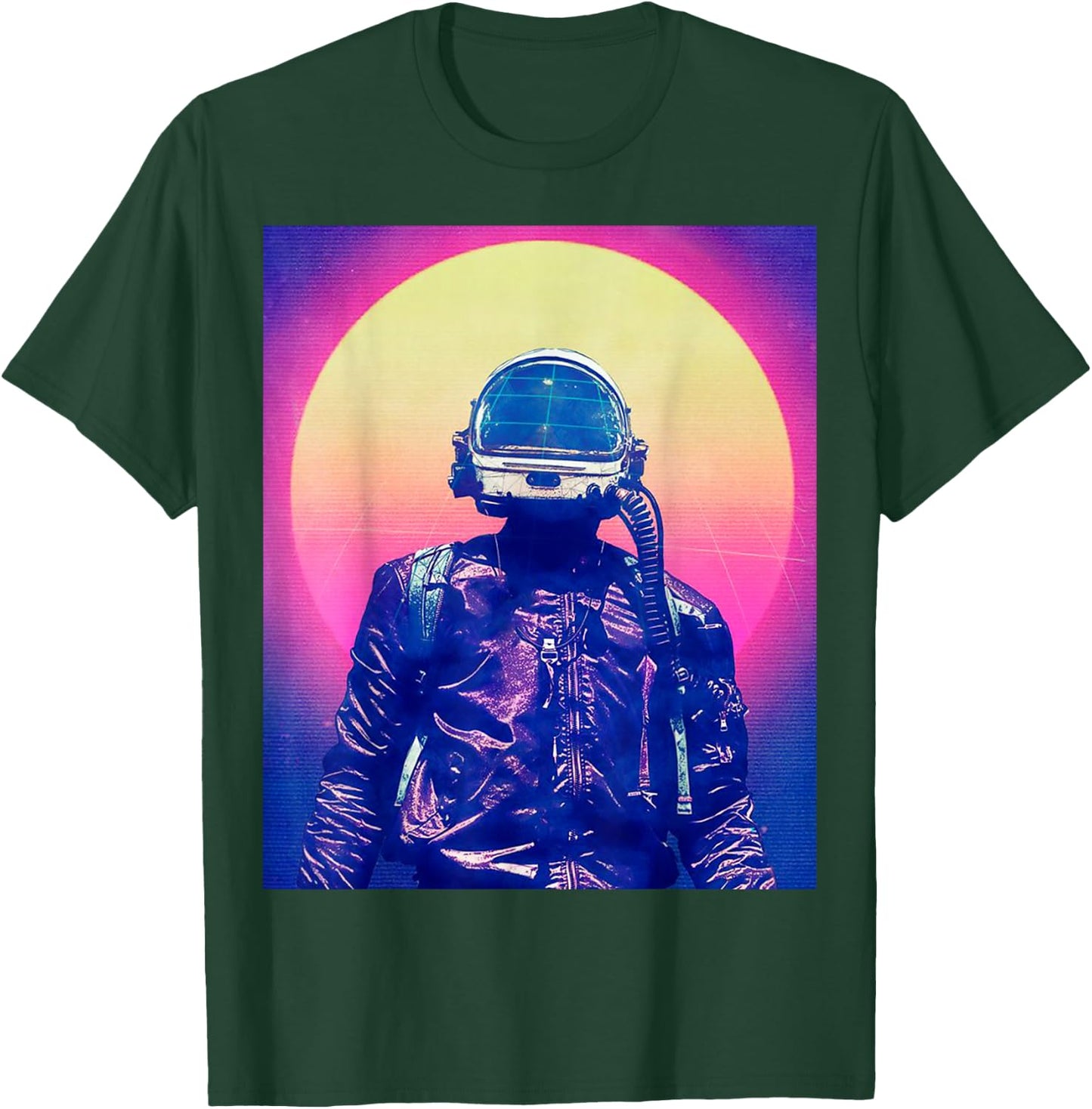 Synthwave Ranger | 80's Retro Design T-Shirt - T-Shirt | Forest