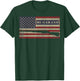M1 Garand WWII Rifle USA Patriotic American Flag T-Shirt - T-Shirt | Forest