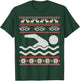 Funny Swimming Ugly Christmas Sweater T-Shirt - T-Shirt | Forest