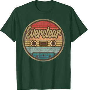 Vintage Eversclear Retro Musician 90s Rock Cassette T-Shirt - T-Shirt | Forest