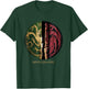 House of the Dragon Green VS Black House Targaryen Emblem T-Shirt - T-Shirt | Forest