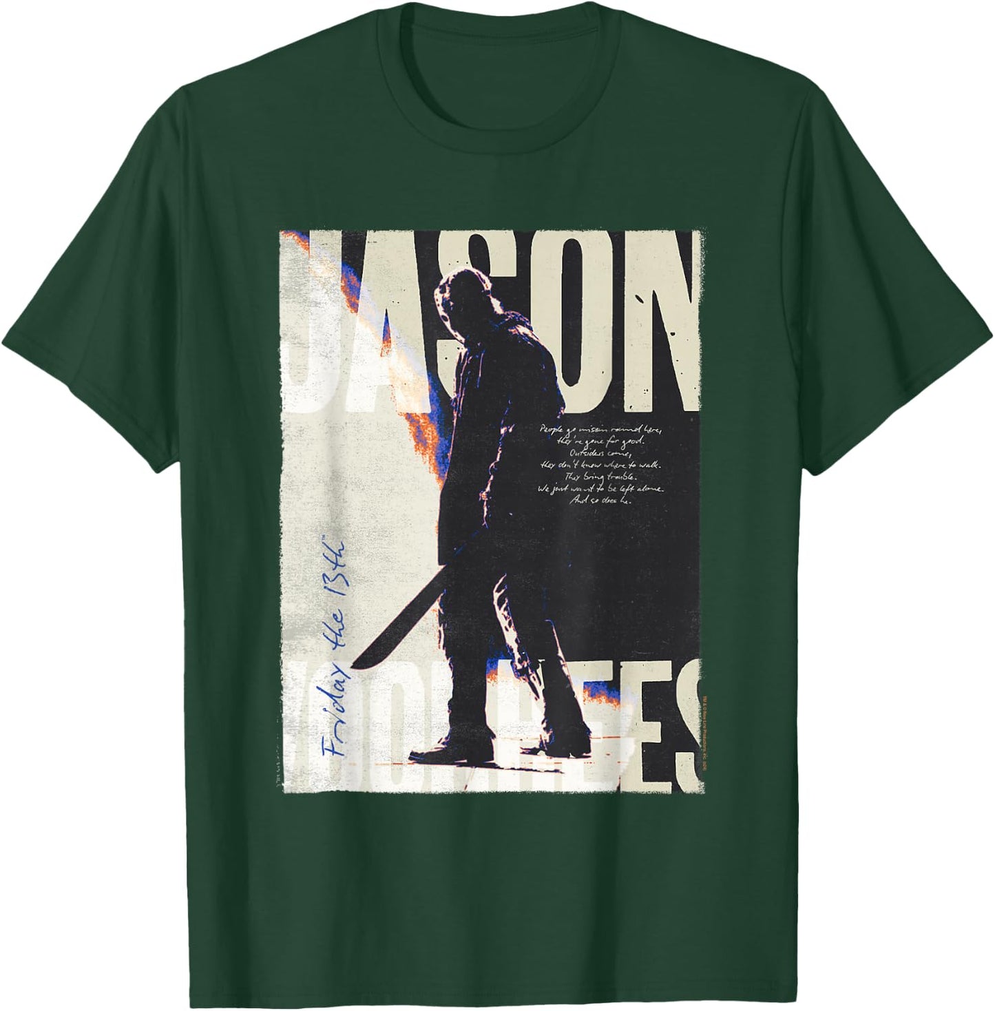 Friday The 13th Vintage Jason Voorhees T-Shirt - T-Shirt | Forest