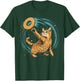 Disc Golfer Cat on Disc Golf Women Kids T-Shirt - T-Shirt | Forest