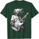Skeleton playing guitar ,Rock Star Shredding Guitar T-Shirt - T-Shirt | Forest