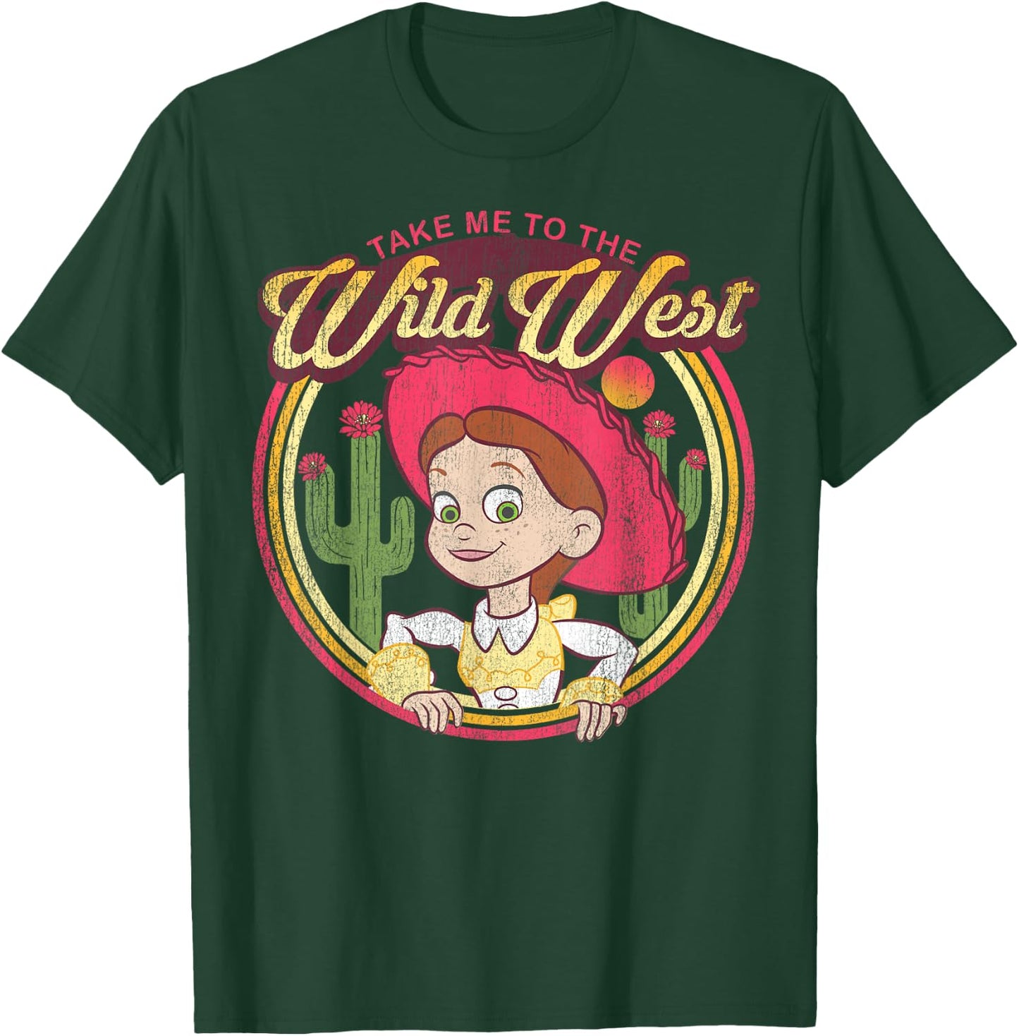Disney Pixar Toy Story Jessie Take Me To The Wild West T-Shirt - T-Shirt | Forest