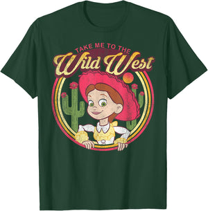 Disney Pixar Toy Story Jessie Take Me To The Wild West T-Shirt - T-Shirt | Forest