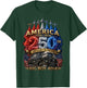 Big Boy 4014 Train USA 250th Anniversary Patriotic American T-Shirt - T-Shirt | Forest