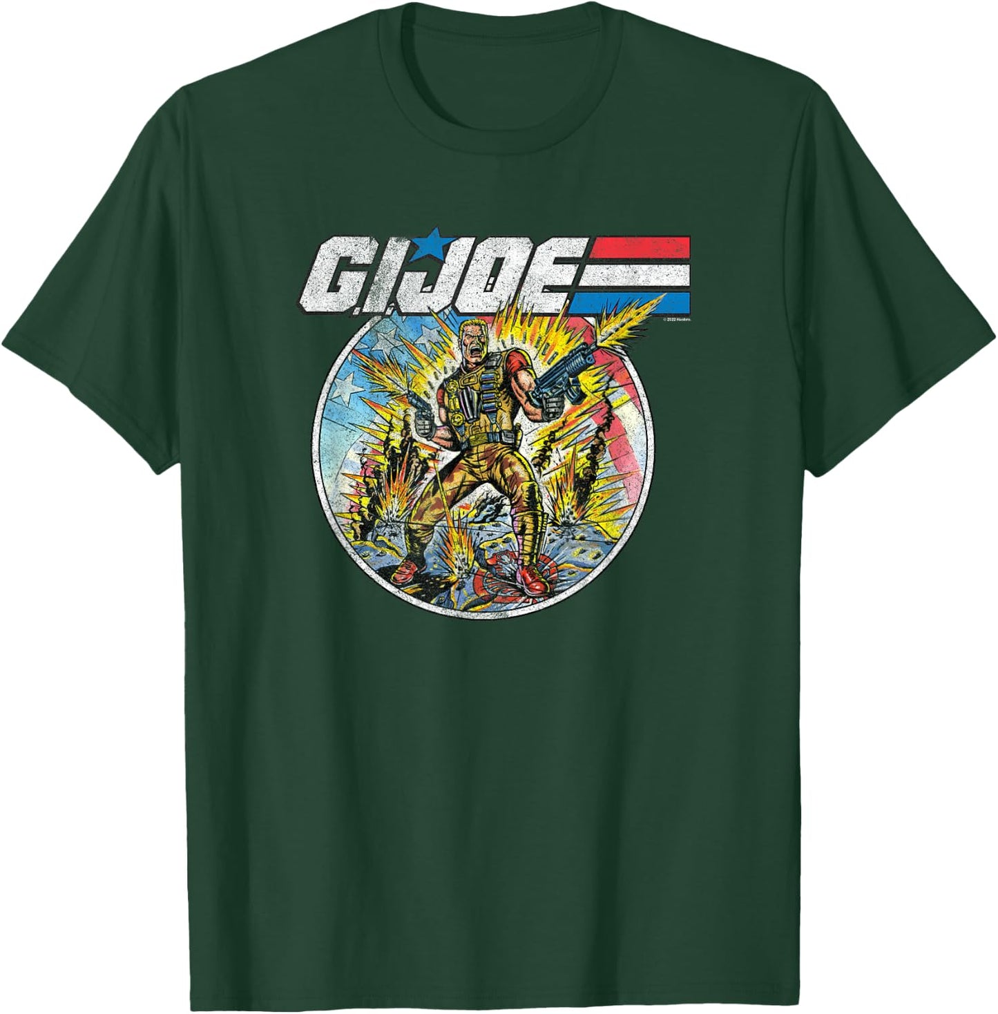 G.I. Joe A Real American Hero Vintage War Portrait T-Shirt - T-Shirt | Forest