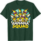 Funny Banana Squad Cartoon Crew T-Shirt - T-Shirt | Forest