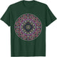 Psychedelic Sacred Geometry Design Mandala Chakra Love Art T-Shirt - T-Shirt | Forest