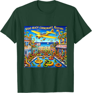 2024 Vero Beach Corn Snake Festival Men Women Kids T-Shirt - T-Shirt | Forest