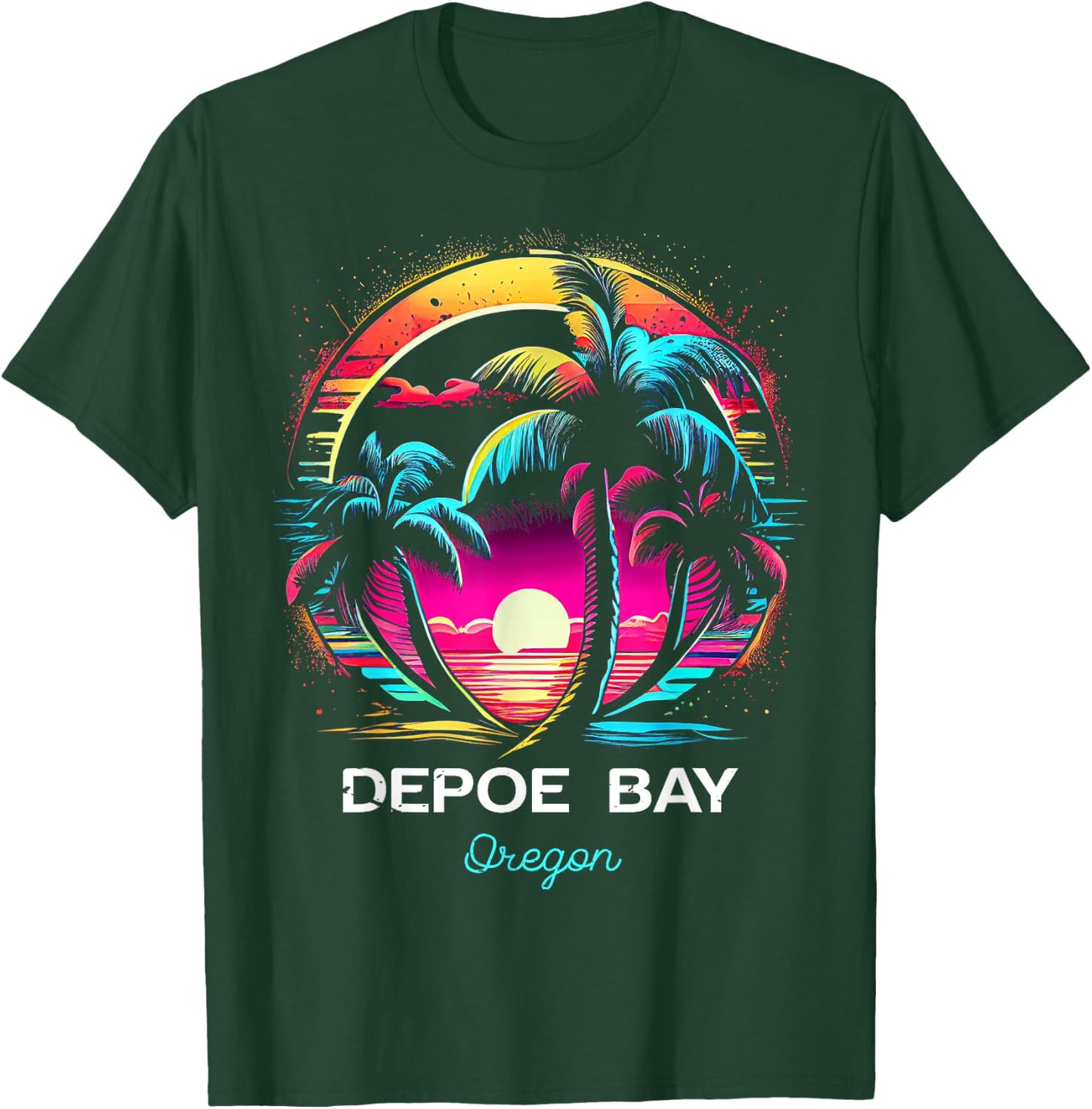 Depoe Bay Oregon T-Shirt - T-Shirt | Forest