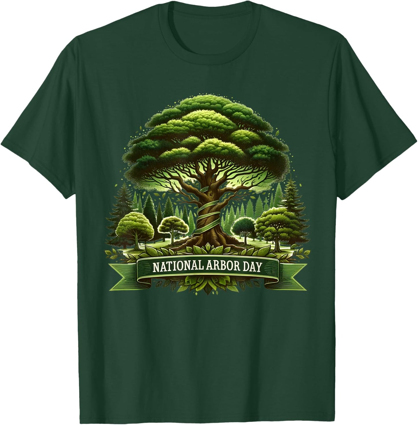 National Arbor Day Tree Care For A Happy Arbor Day Gifts T-Shirt - T-Shirt | Forest