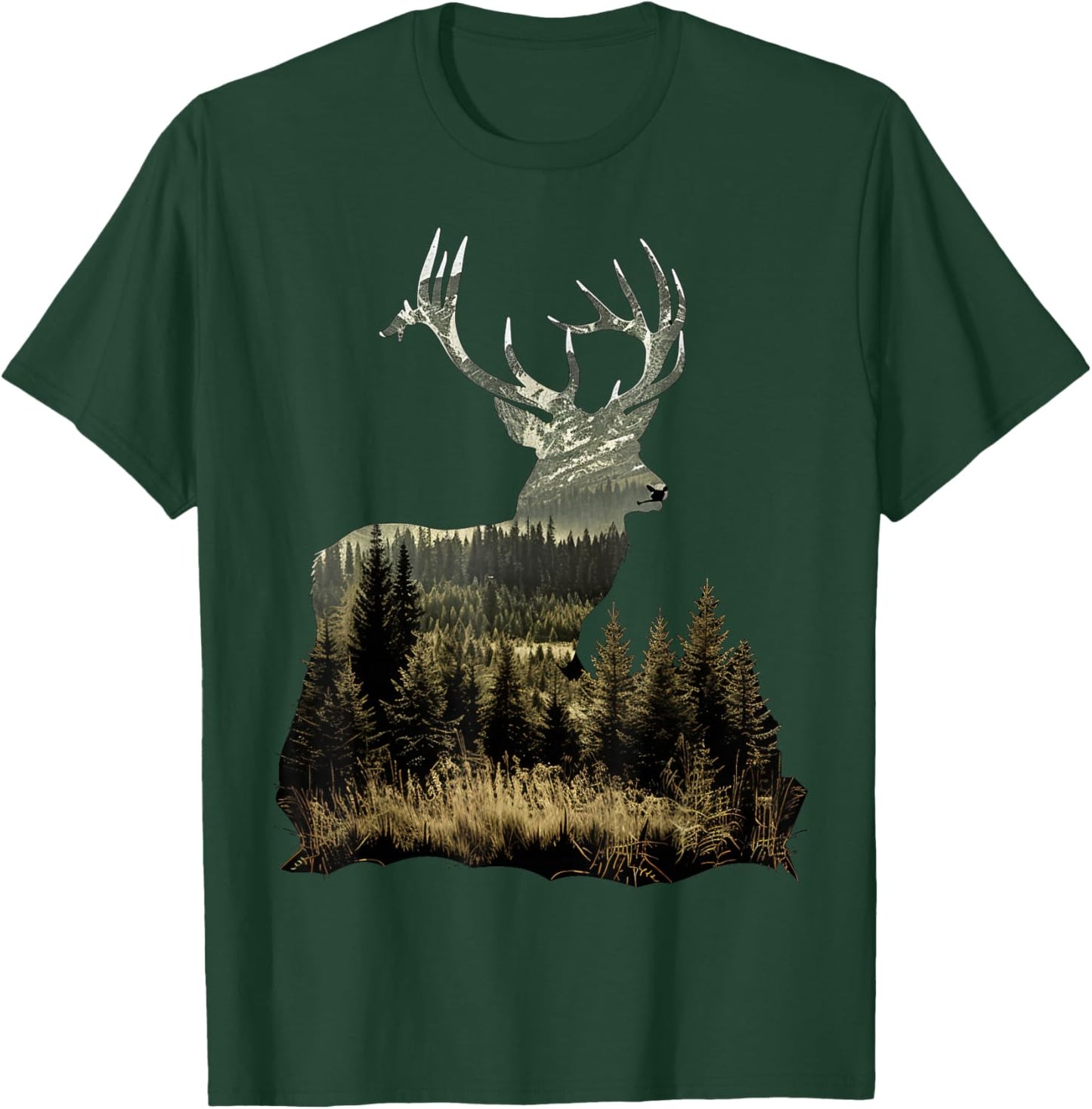 Forests, grasslands Deer T-Shirt - T-Shirt | Forest