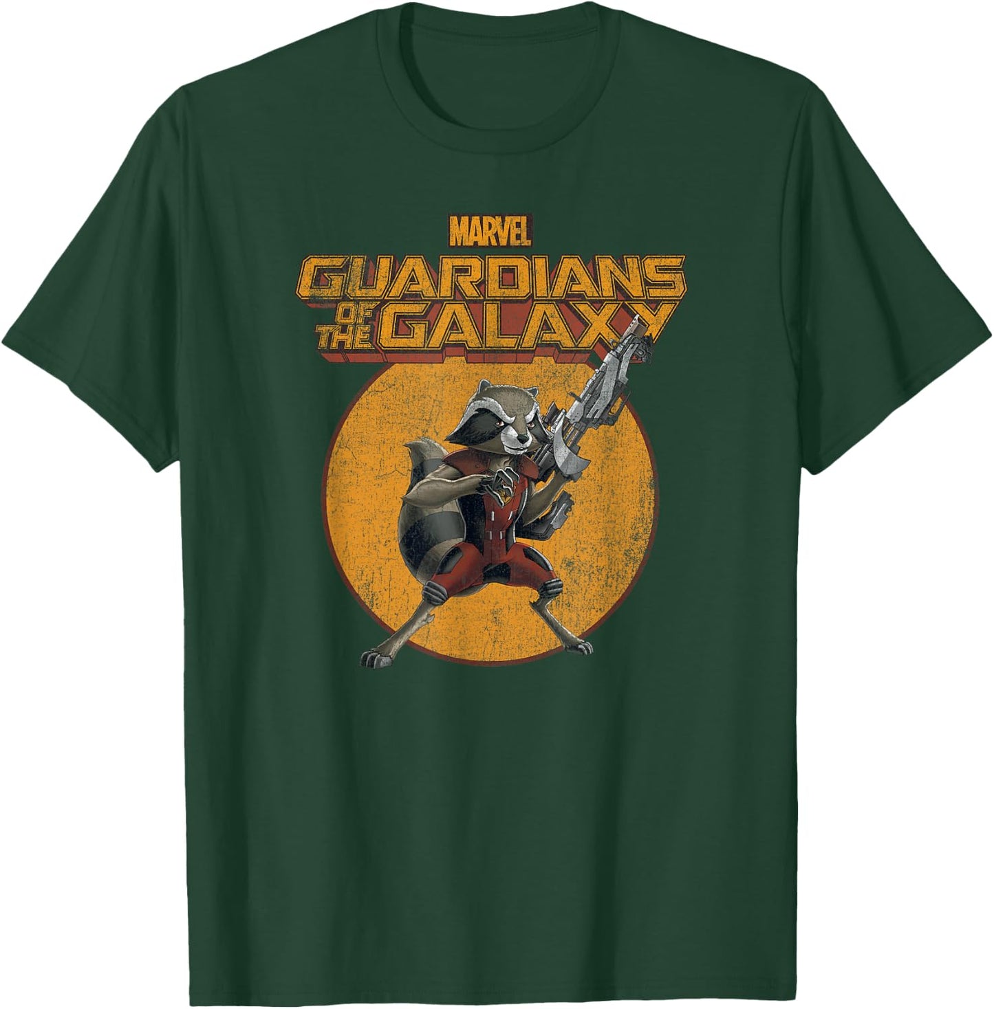 Marvel Guardians of The Galaxy Vintage Comic Rocket Small T-Shirt - T-Shirt | Forest