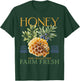 Farm Fresh Sweet Honey Locally Homegrown Farmer's Market T-Shirt - T-Shirt | Forest
